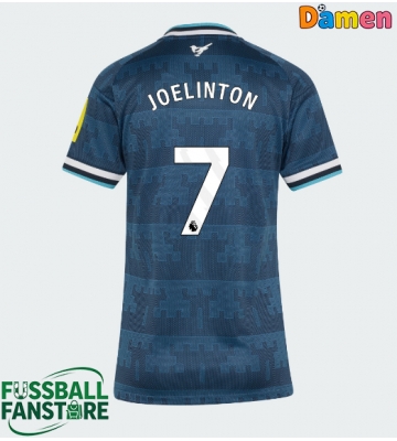 Newcastle United Joelinton #7 Replik Auswärtstrikot Damen 2026-27 Kurzarm